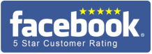 Facebook 5-Star Rating