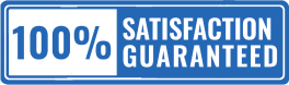 100% Satisfaction Guarantee